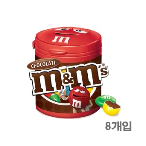 마즈 엠앤엠즈 대용량 미니초콜릿 밀크100g x 8개입