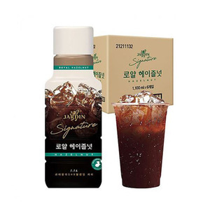 쟈뎅 시그니처 로얄 헤이즐넛 1.1L, 6개